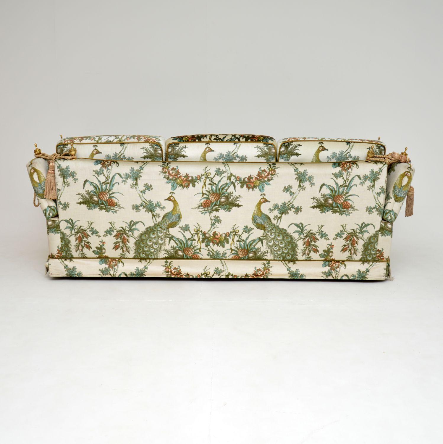 Vintage Three Piece Knoll Sofa Suite In Good Condition In London, GB