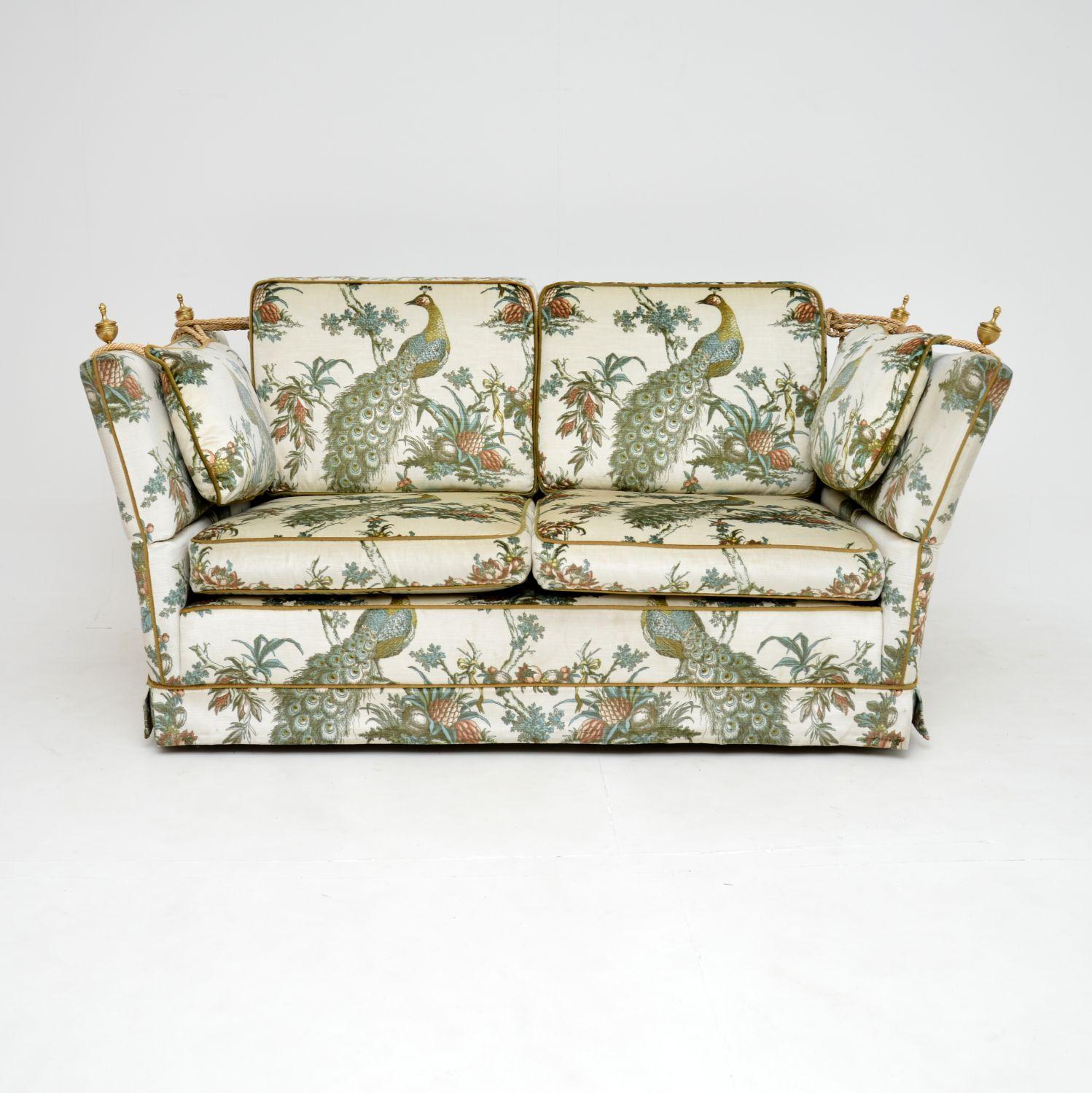 Vintage Three Piece Knoll Sofa Suite 1