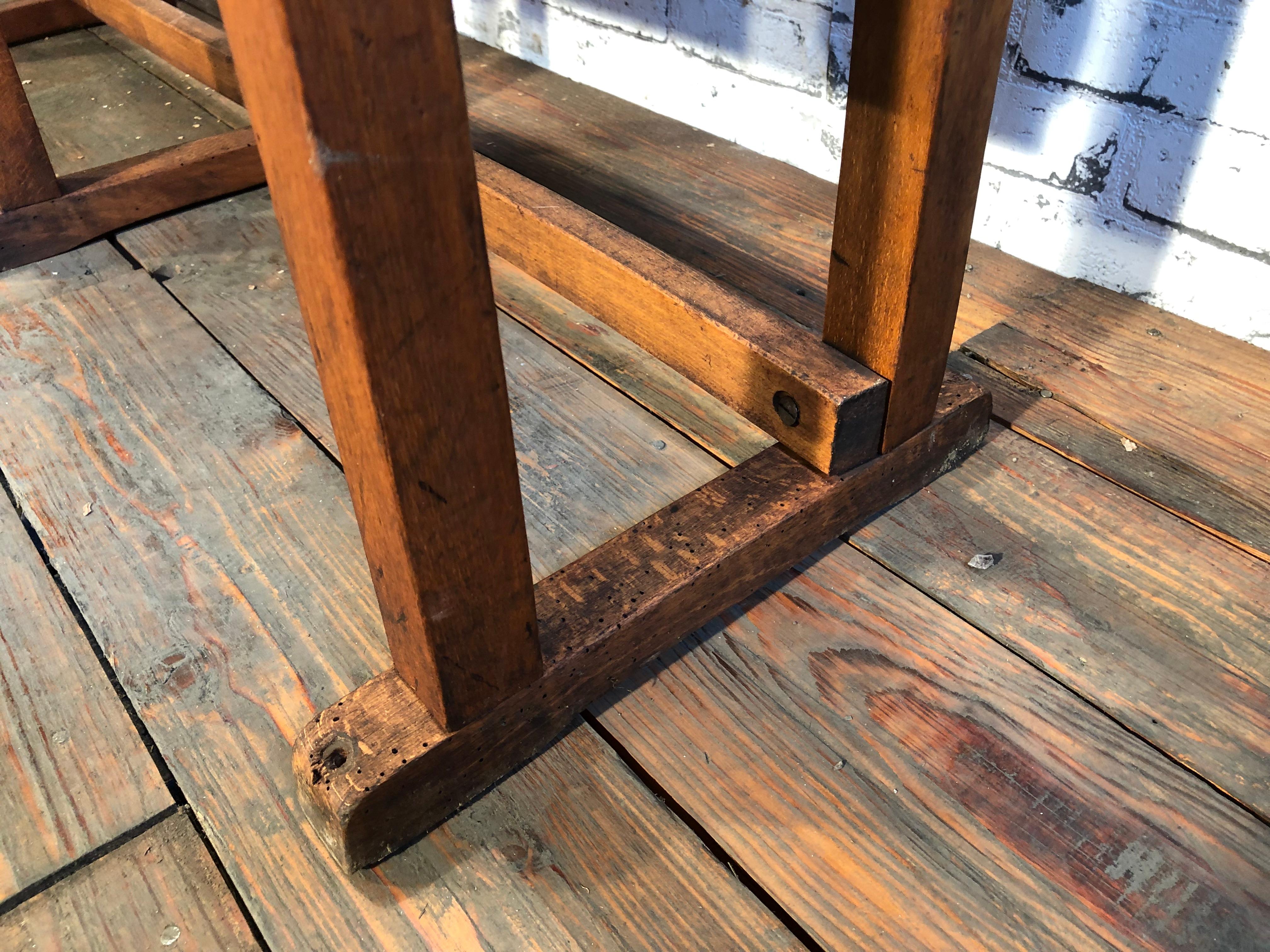 Vintage Three-Seat Cinema Bench, 1930s 2