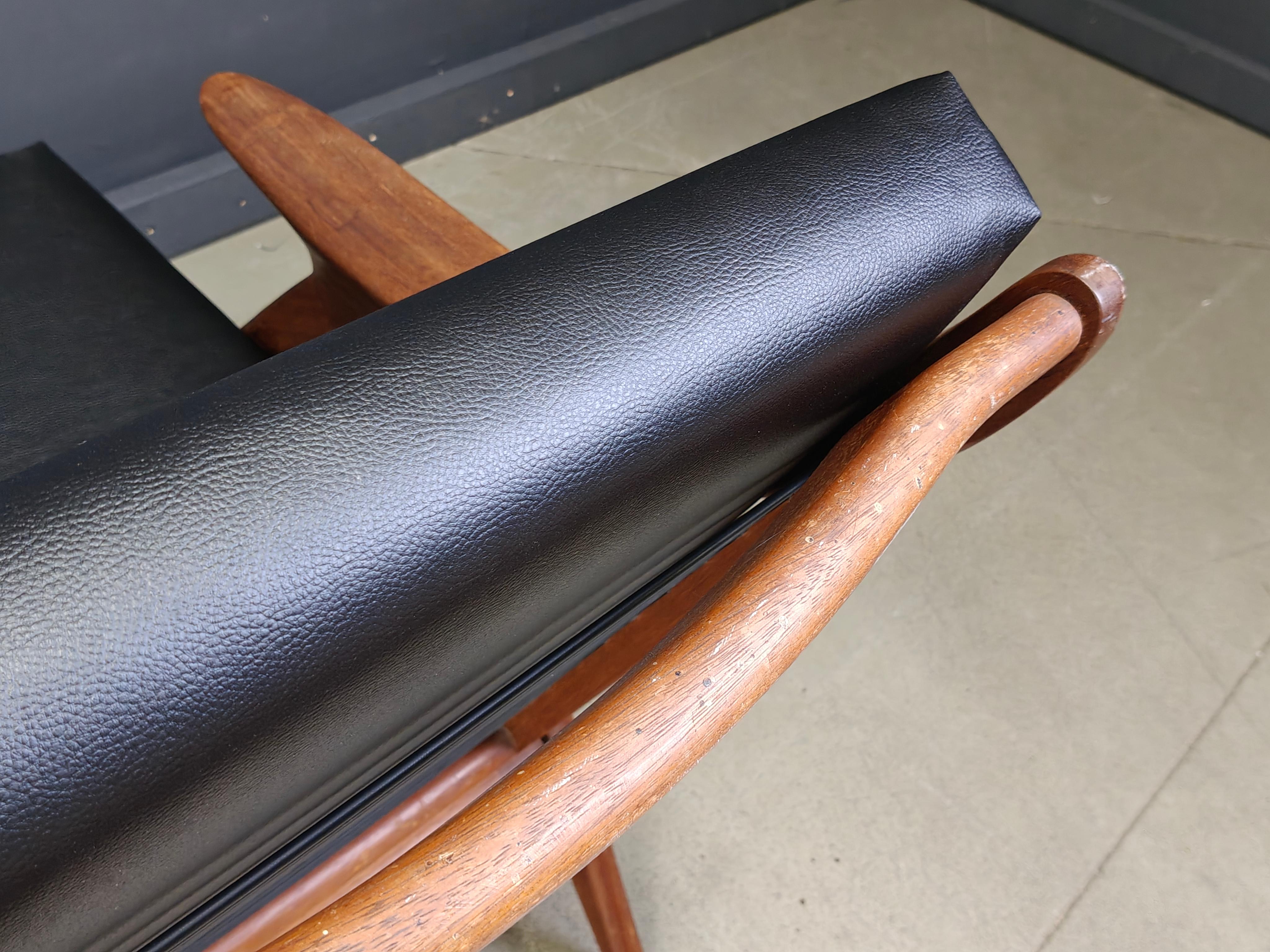 Dutch Vintage three seater 'de knoop' sofa by de ster Gelderland, 1960s For Sale