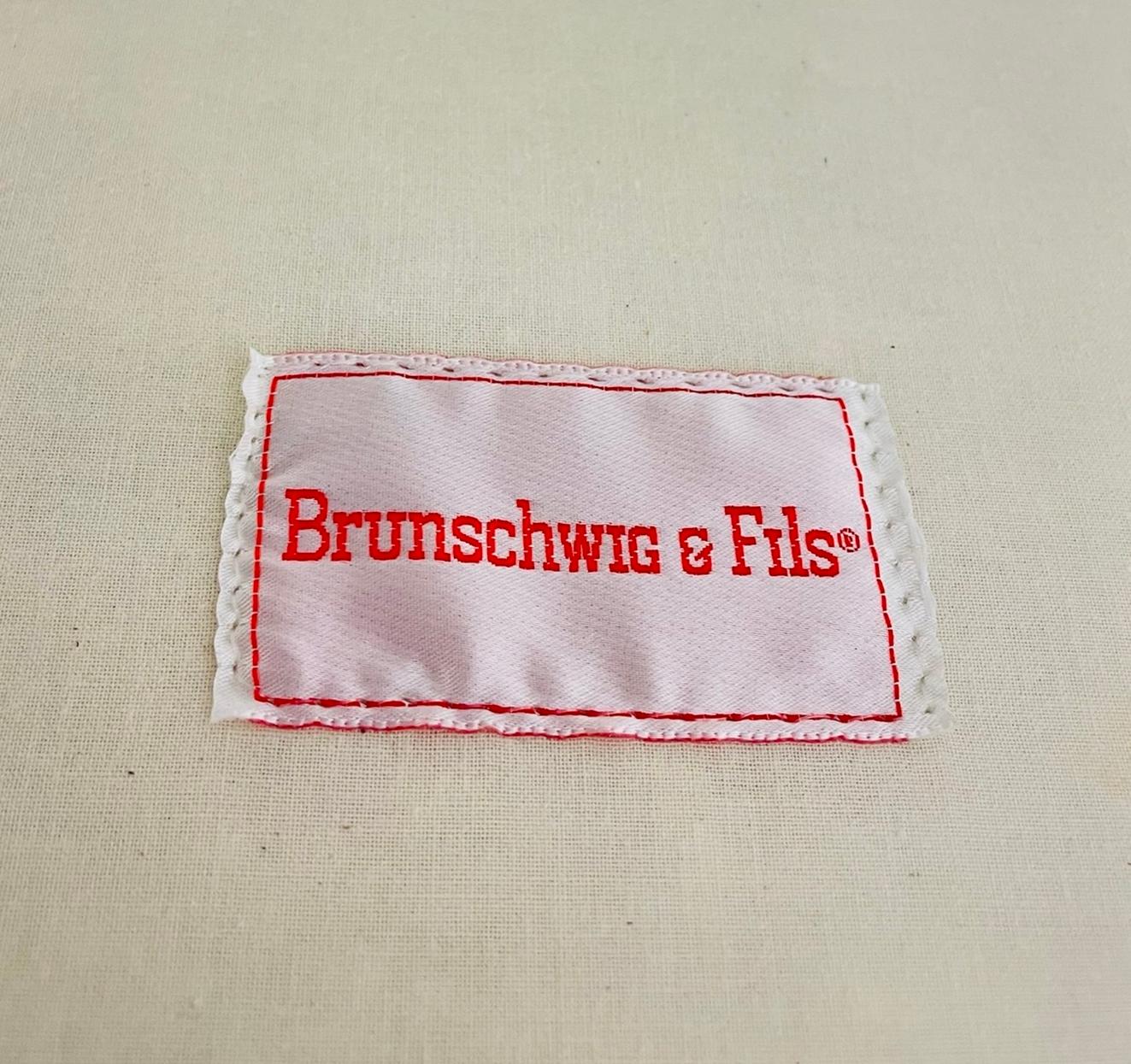Vintage Three Seater Sofa by Brunschwig & Fils For Sale 12