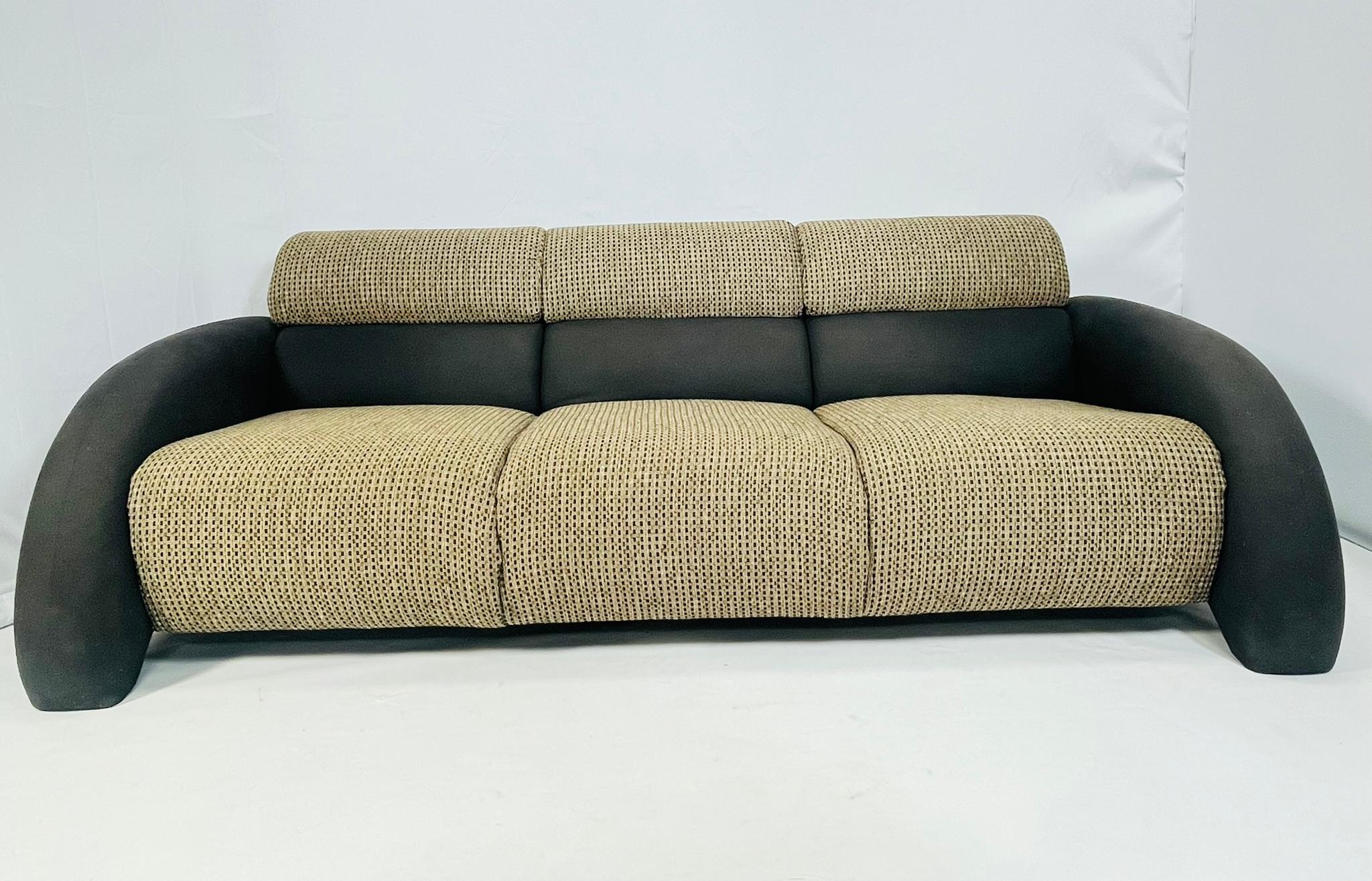 Dreisitzer-Sofa im Vintage-Stil von Vladimir Kagan für Weiman Furniture (amerikanisch) im Angebot