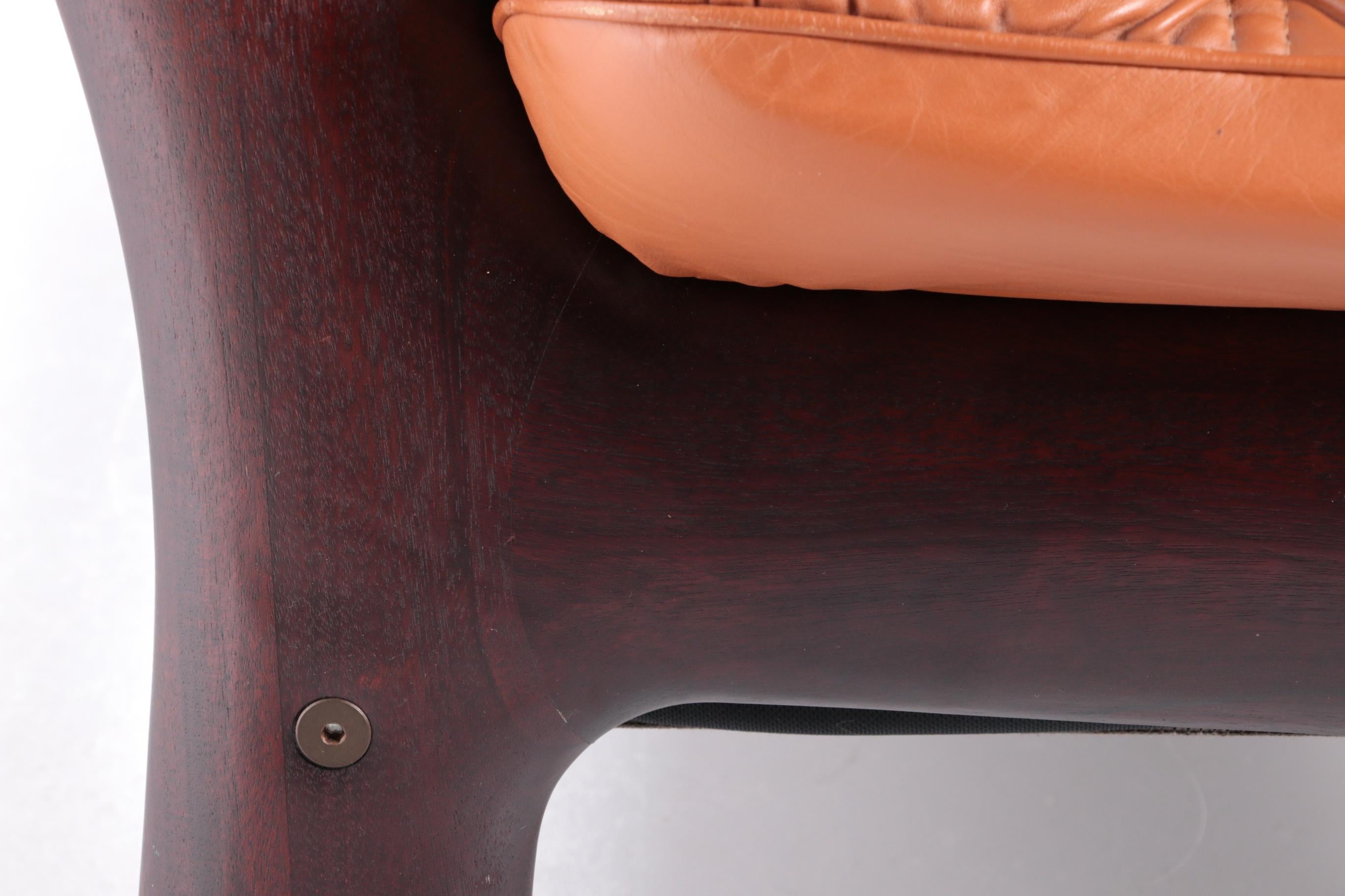 Vintage Three Seater Sofa from Ekornes by Stressless 1970s 2
