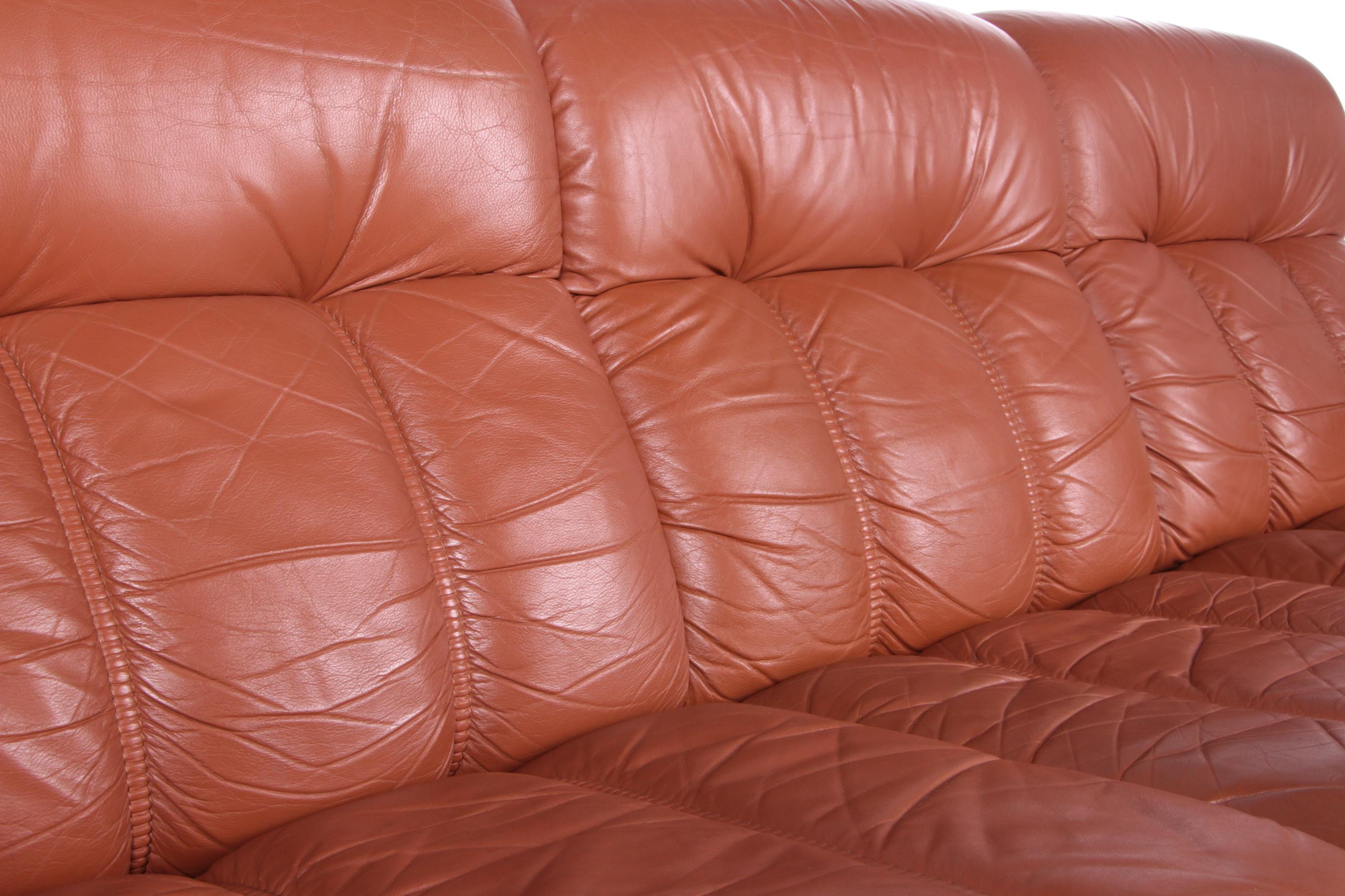 Vintage Three Seater Sofa from Ekornes by Stressless 1970s 4