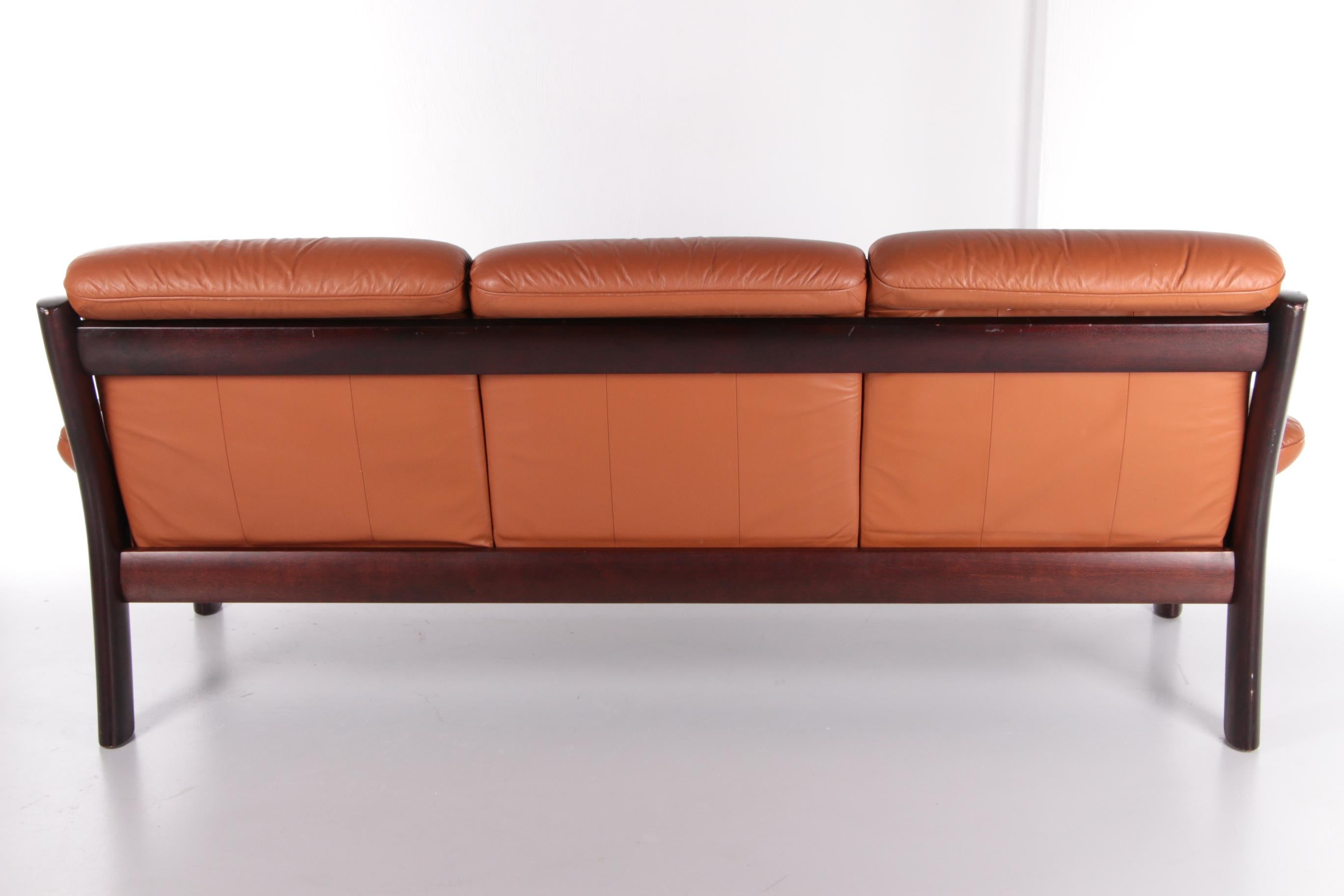 Mid-Century Modern Vintage Three Seater Sofa from Ekornes by Stressless 1970s