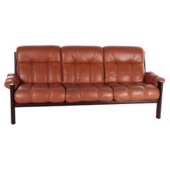 Retro Three Seater Sofa from Ekornes by Stressless 1970s