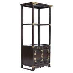 Vintage Three-Tiered Display Cabinet
