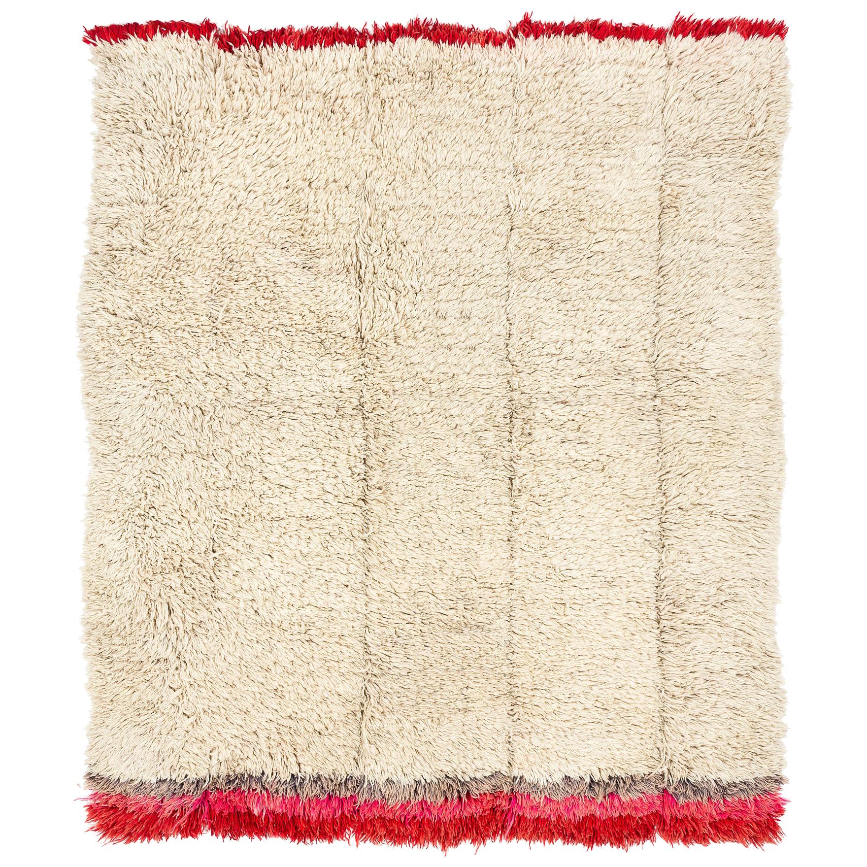  Vintage Tibetan Blanket/Rug For Sale