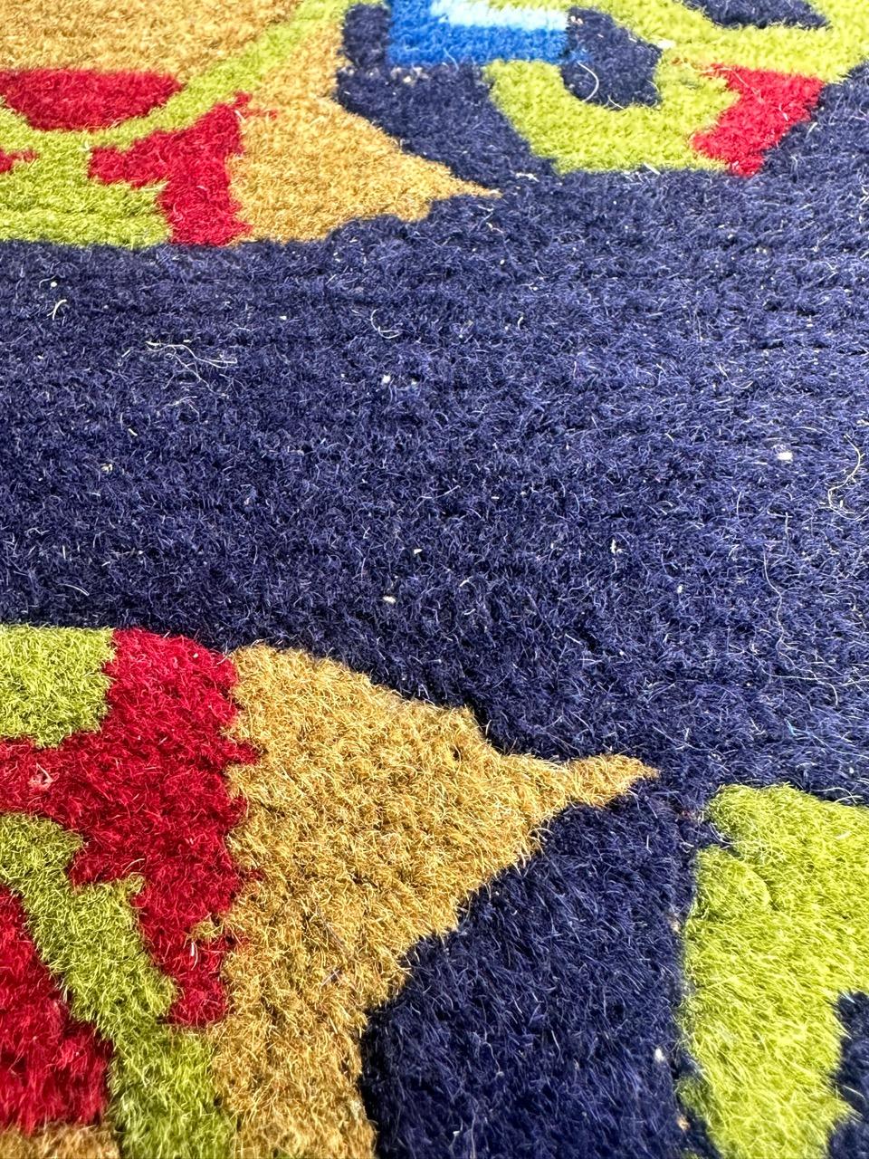 Vintage Tibetan Chinese Rug For Sale 9
