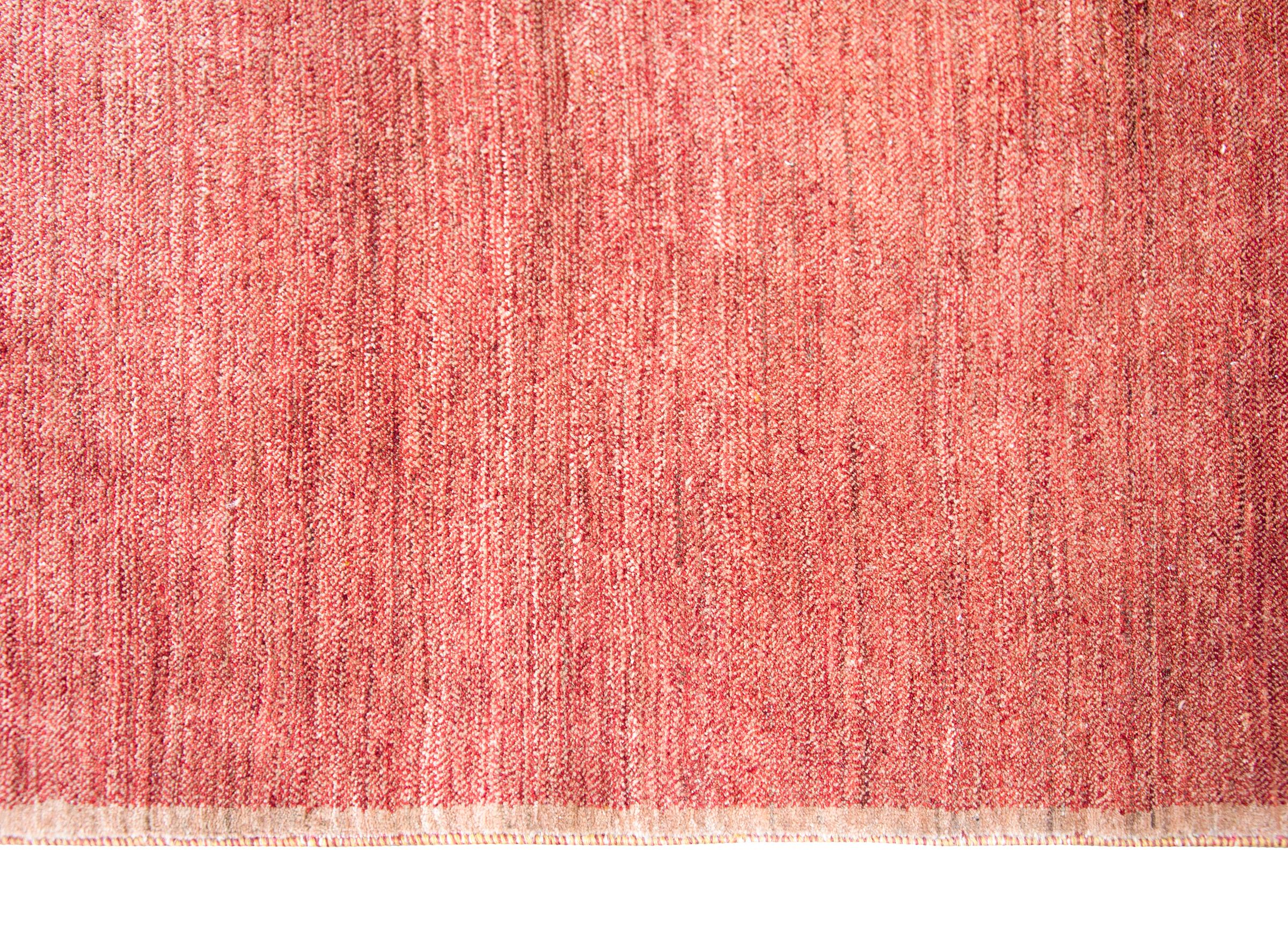 Vintage Tibetan Hand-Knotted Rug In Good Condition For Sale In Chicago, IL