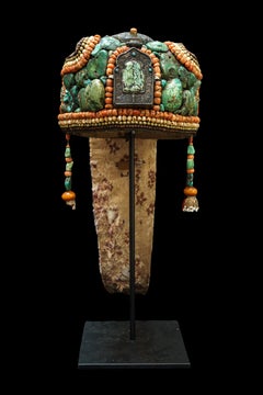 Vintage Tibetan Headdress