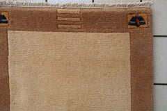 Vintage Tibetan Khaden Rug, Handmade Wool, 1960s, 2.2 x 4.4 ft -1C1260