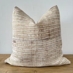 Vintage Ticking Stripe Pillow with Insert