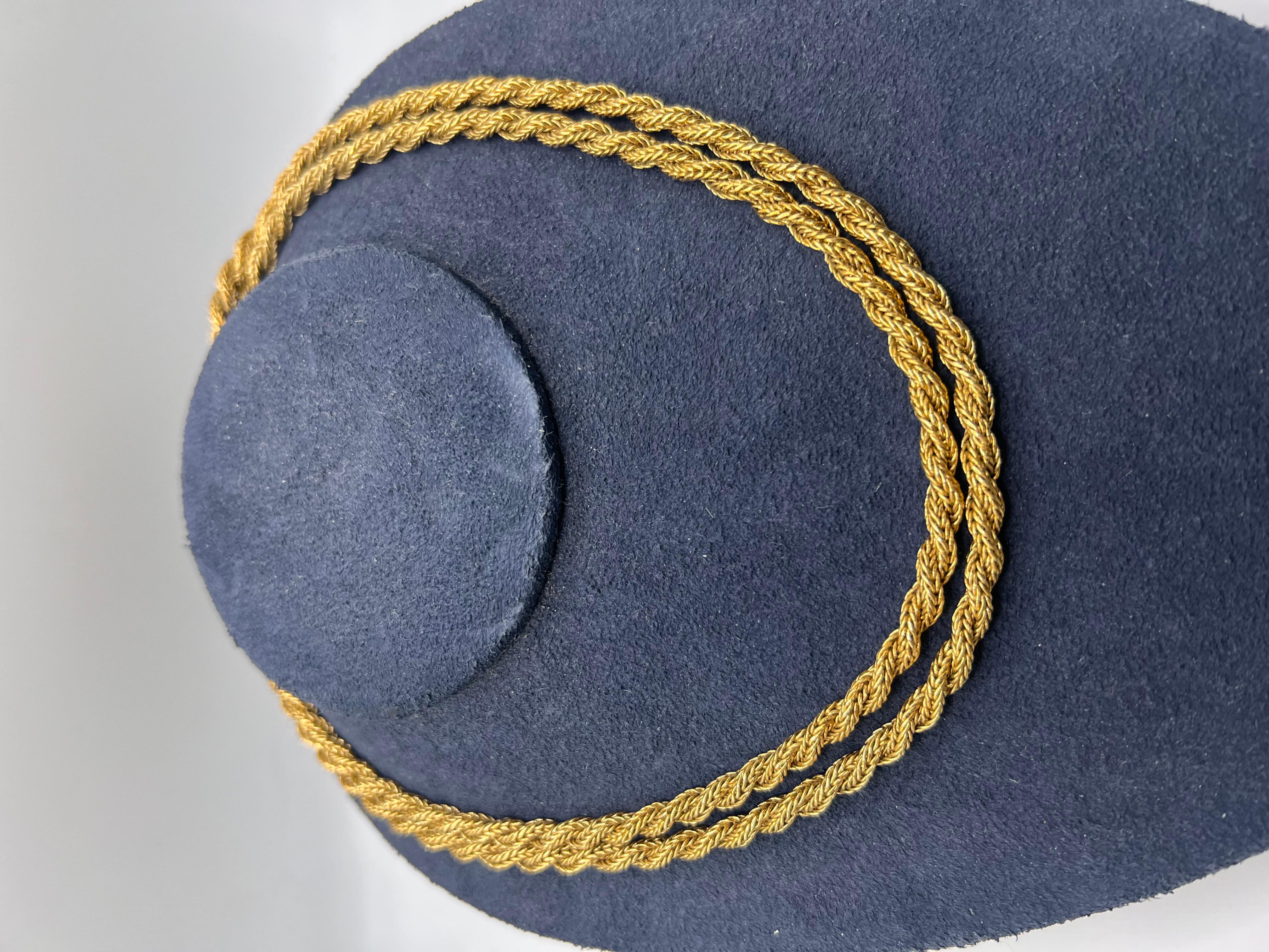 Vintage Tiffany 18 Karat Gold gedrehte Seil-Halskette, Vintage im Angebot 3