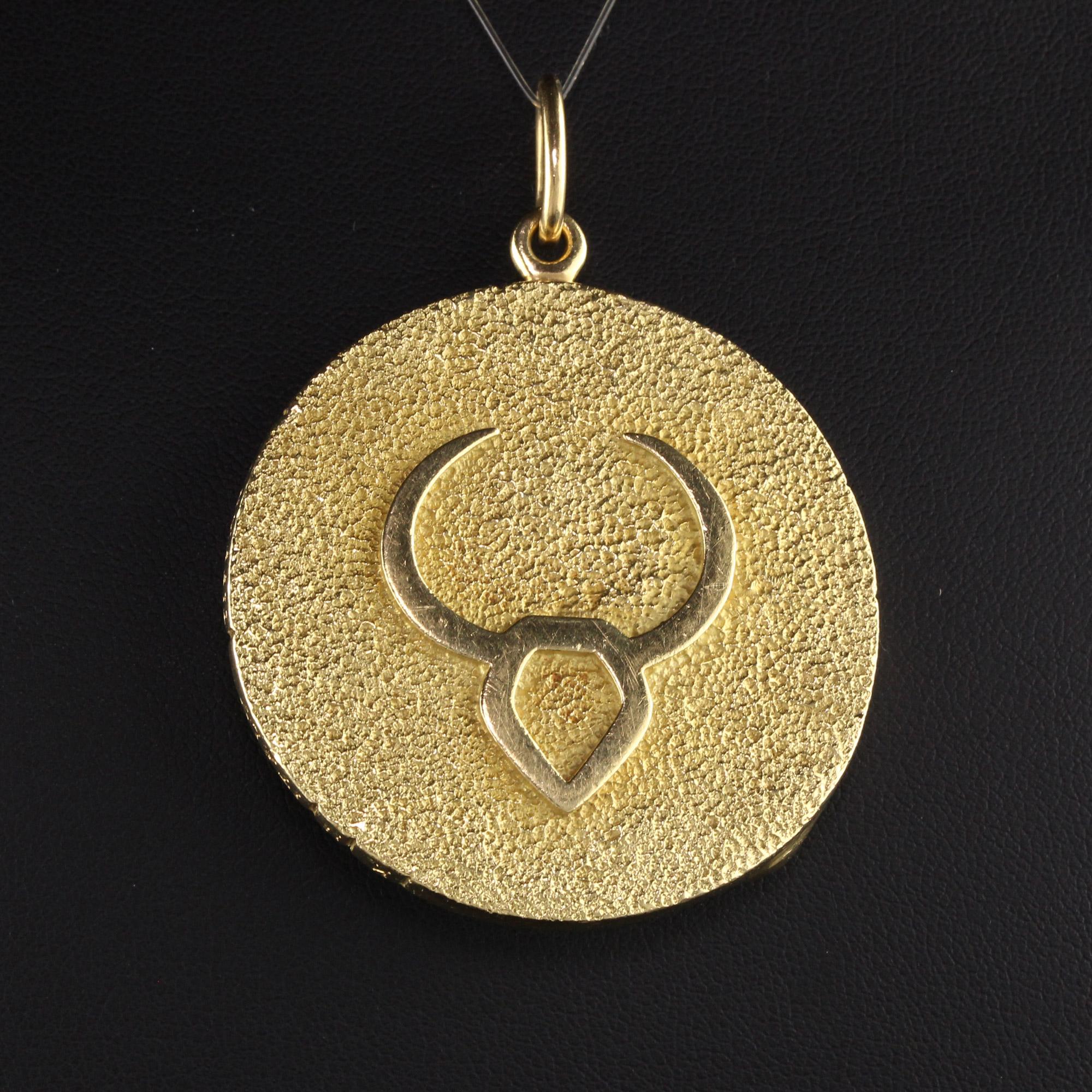tiffany zodiac pendant