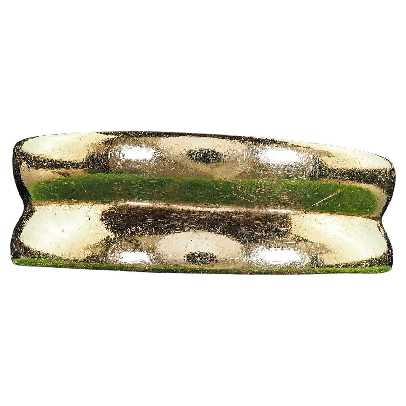 Vintage Tiffany
Co. 18K Gelbgold Wide Wedding Band - Größe 6 1/4