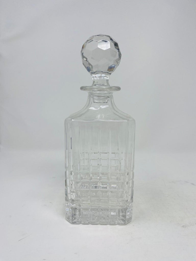 Vintage Tiffany and Co. Crystal Liquor Decanter For Sale at 1stDibs