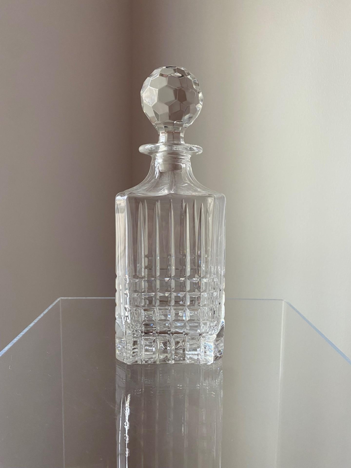 tiffany crystal decanter