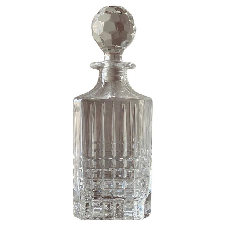 Vintage Tiffany and Co. Crystal Liquor Decanter For Sale at 1stDibs