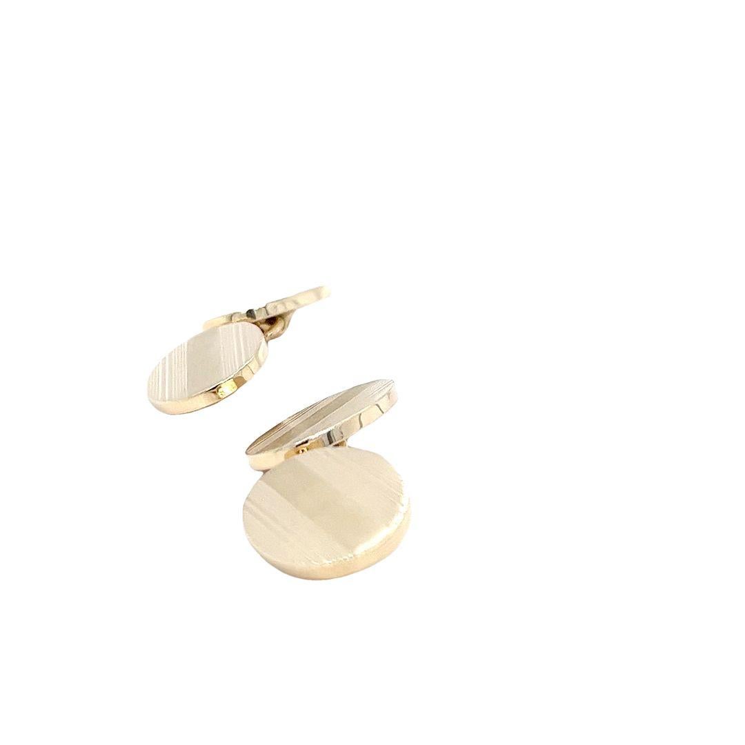 Vintage Tiffany & Co. Gemelos ovalados en Bueno estado para la venta en Coral Gables, FL