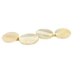 Vintage Tiffany and Co. Oval Cufflinks