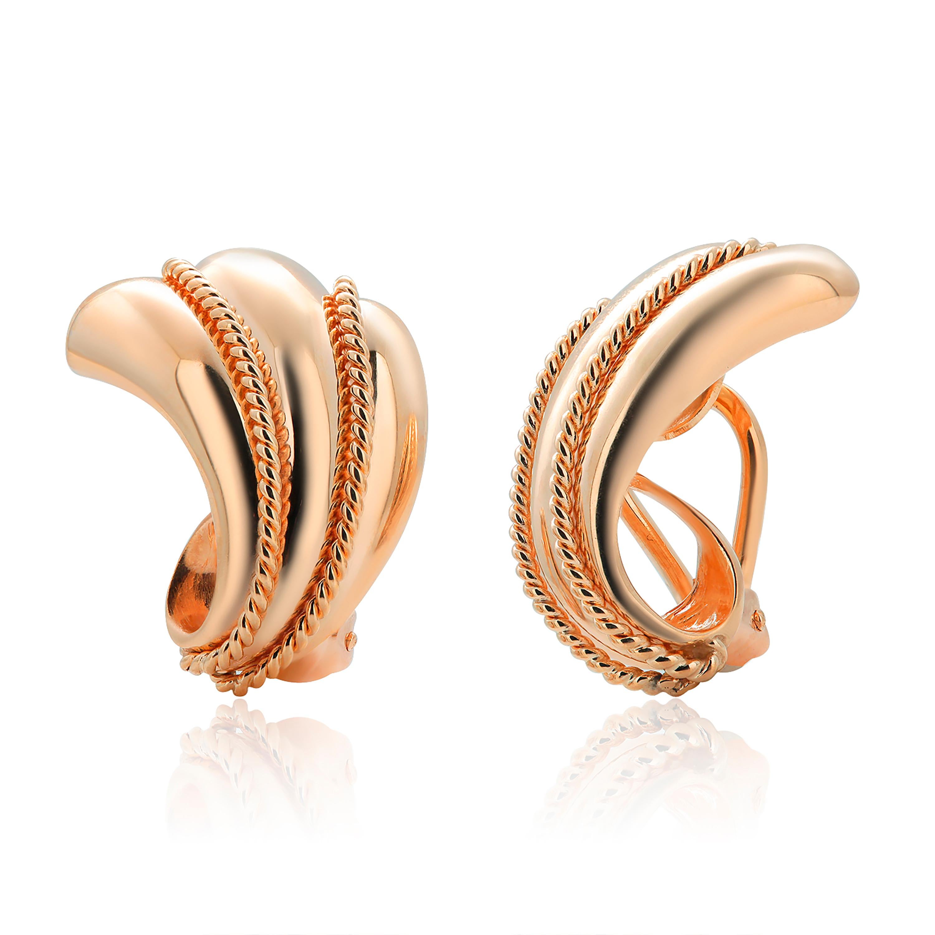 gold top earrings design