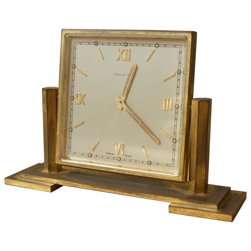 Mid Century Modern Brass Table Clock by Seiko, Japan 1970s For Sale at ...