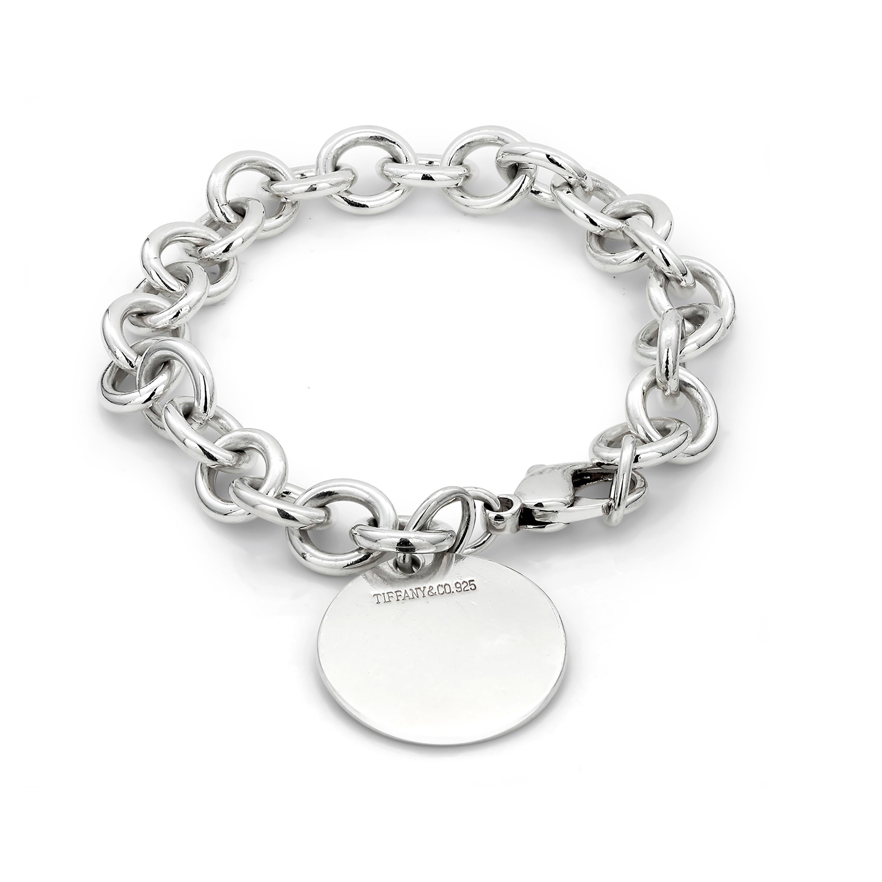 Sterling Silver Link Bracelet 