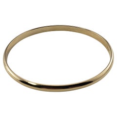 Tiffany & Co. 14 Karat Yellow Gold Bangle Bracelet
