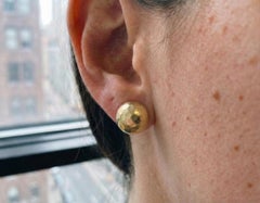 Vintage Tiffany & Co. 14 Karat Yellow Gold Stud Earrings