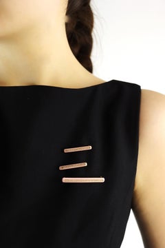 Vintage Tiffany & Co. 14K Gold Pink Enamel Pearl Brooch Set