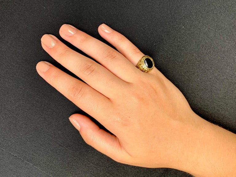 VINTAGE TIFFANY SIGNET RING 14K