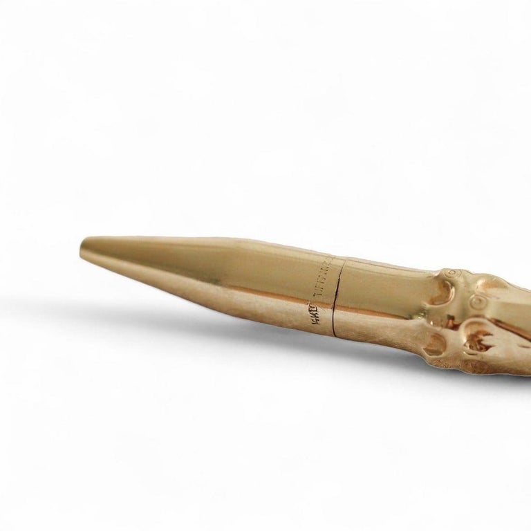 Vintage Tiffany and Co. 14K Yellow Gold Bamboo Collection