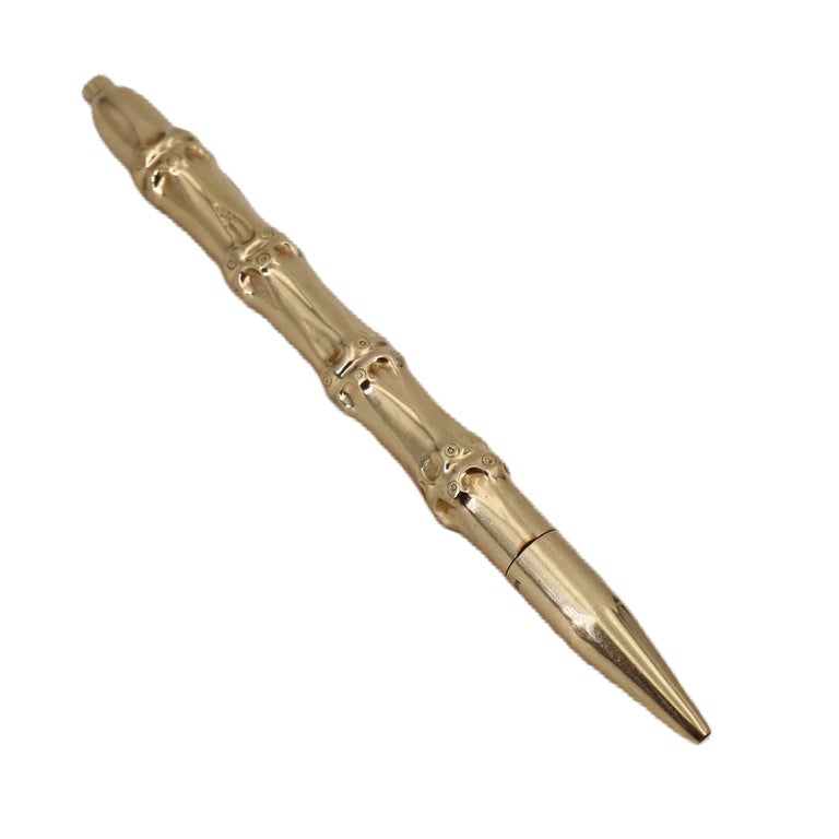 Vintage Tiffany and Co. 14K Yellow Gold Bamboo Collection