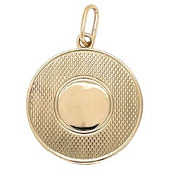 Vintage Tiffany & Co. 14k Yellow Gold Key Holder Charm Enhancer Pendant