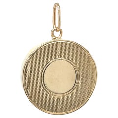 Tiffany & Co. Pendentif à breloque vintage en or jaune 14 carats pour porte-clés 