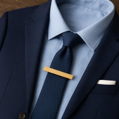 Fermasoldi vintage in oro giallo Tiffany & Co. 14 carati con incisione di diamanti