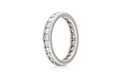 Vintage Tiffany & Co. 1.50 Carat Round Cut Diamond Eternity Band