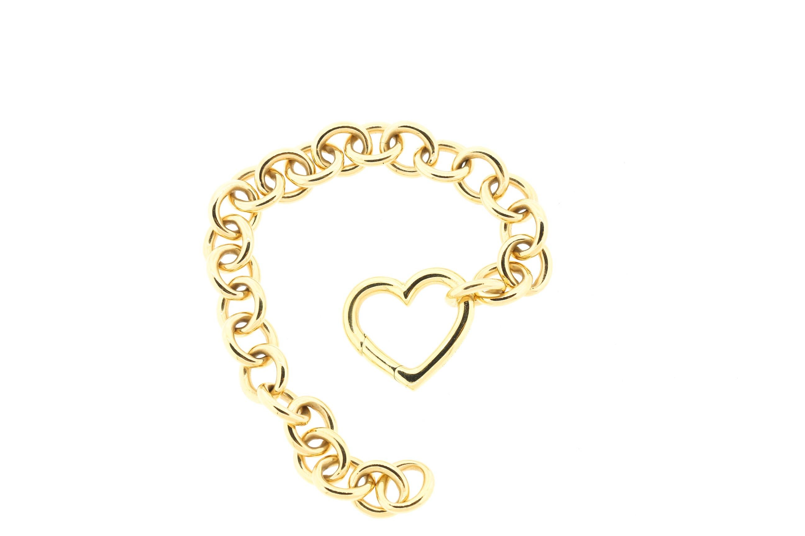 vintage tiffany heart bracelet