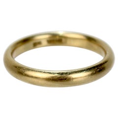 Vintage Tiffany & Co. 18 Karat Gold Wedding Band Ring