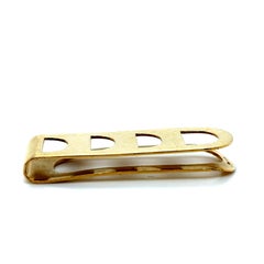 Vintage Tiffany & Co 18 Karat Yellow Gold Money Clip, Circa 1980