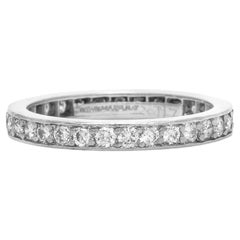 Vintage Tiffany & Co. 1,80 Karat Rundschliff Diamant Eternity Band