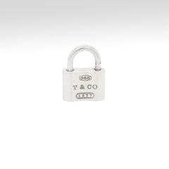 Vintage Tiffany & Co. 1837 Sterling Silver Padlock or Lock Charm / Pendant