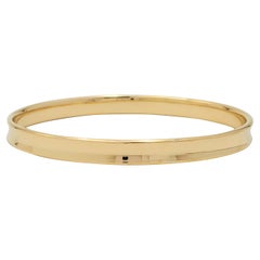 Vintage Tiffany & Co. '1837' Yellow Gold Bangle