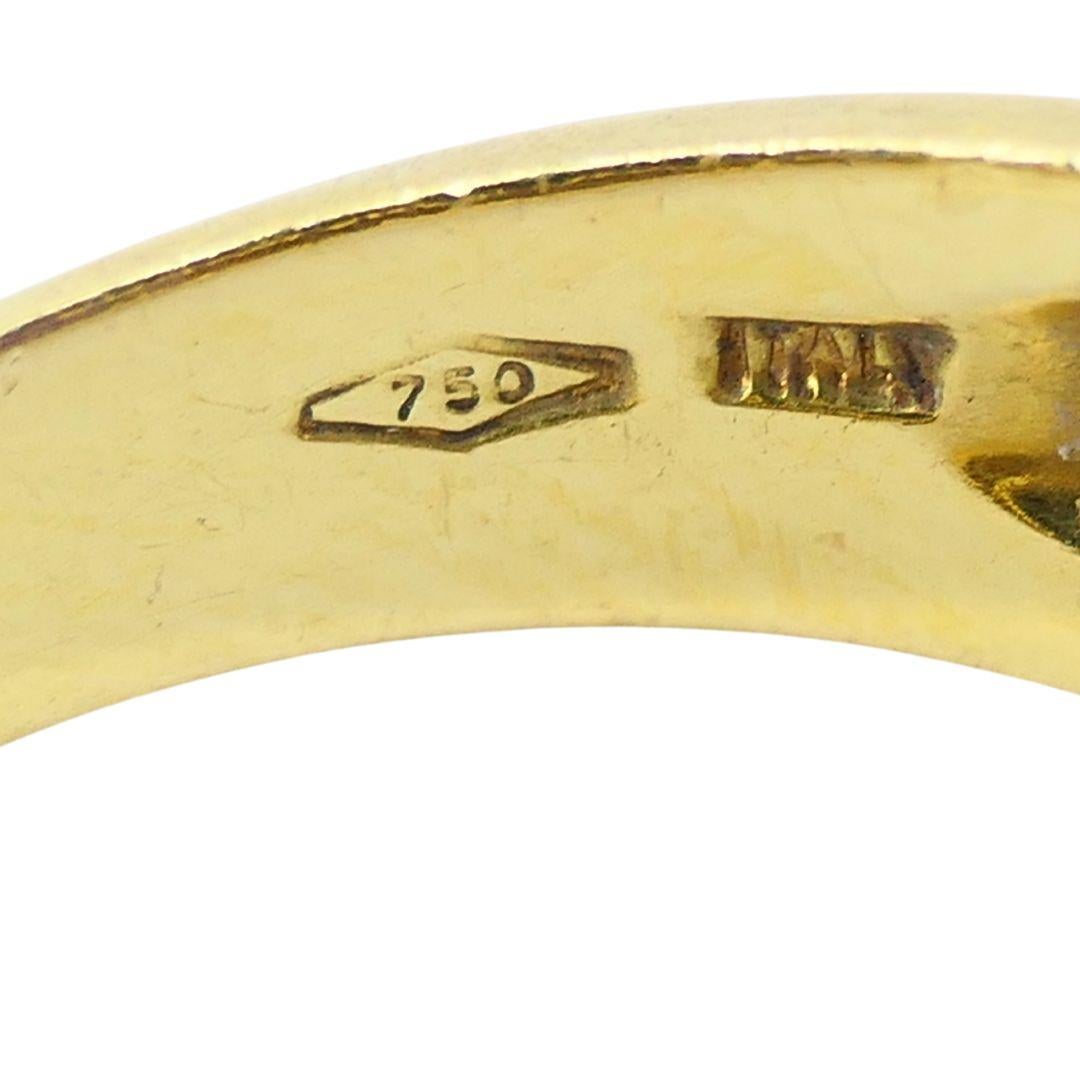 Vintage Tiffany & Co. Anello con ametista cabochon in oro 18k in vendita 4