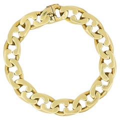 Vintage Tiffany & Co. 18k Gold Kette Armband flach Link