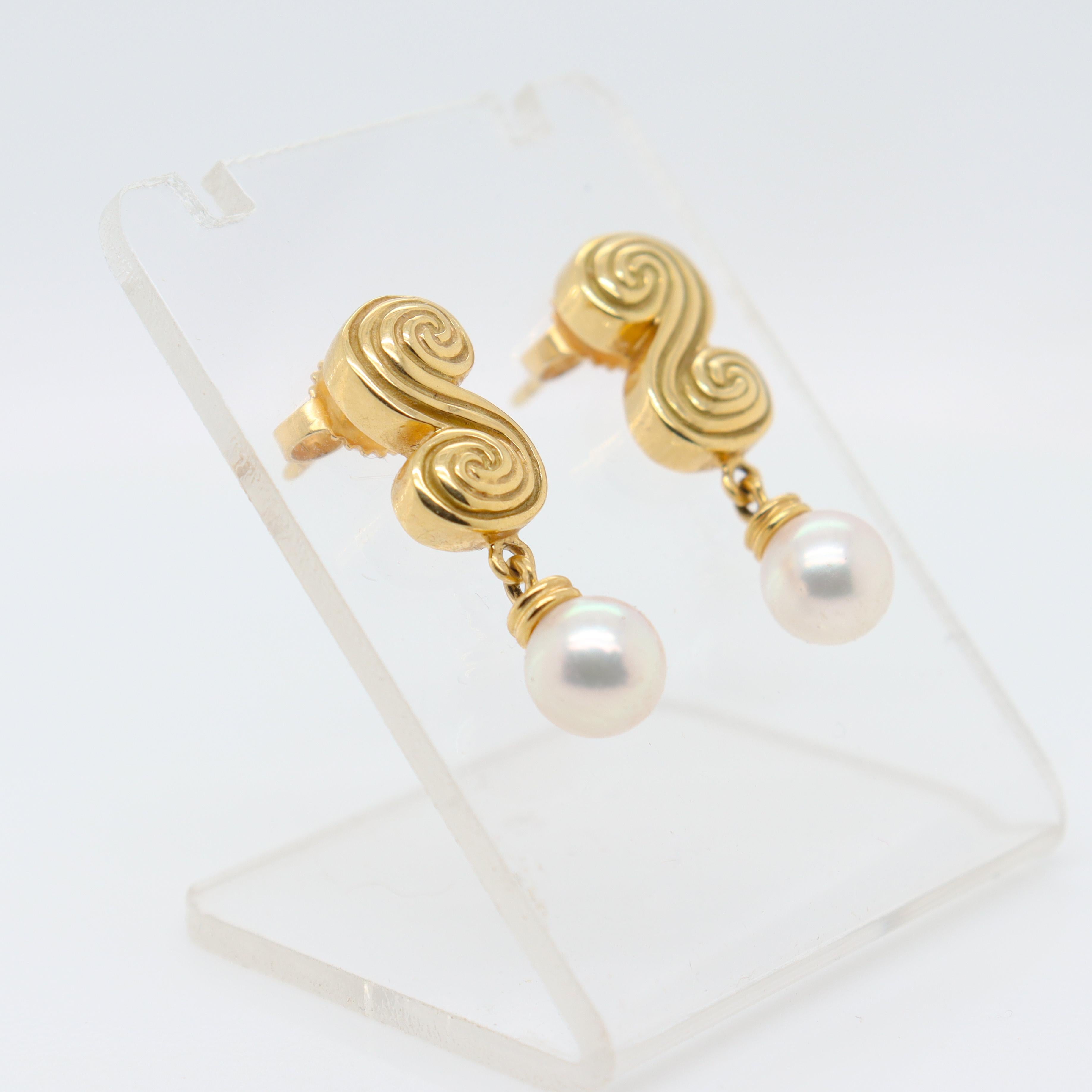 tiffany earrings pearl
