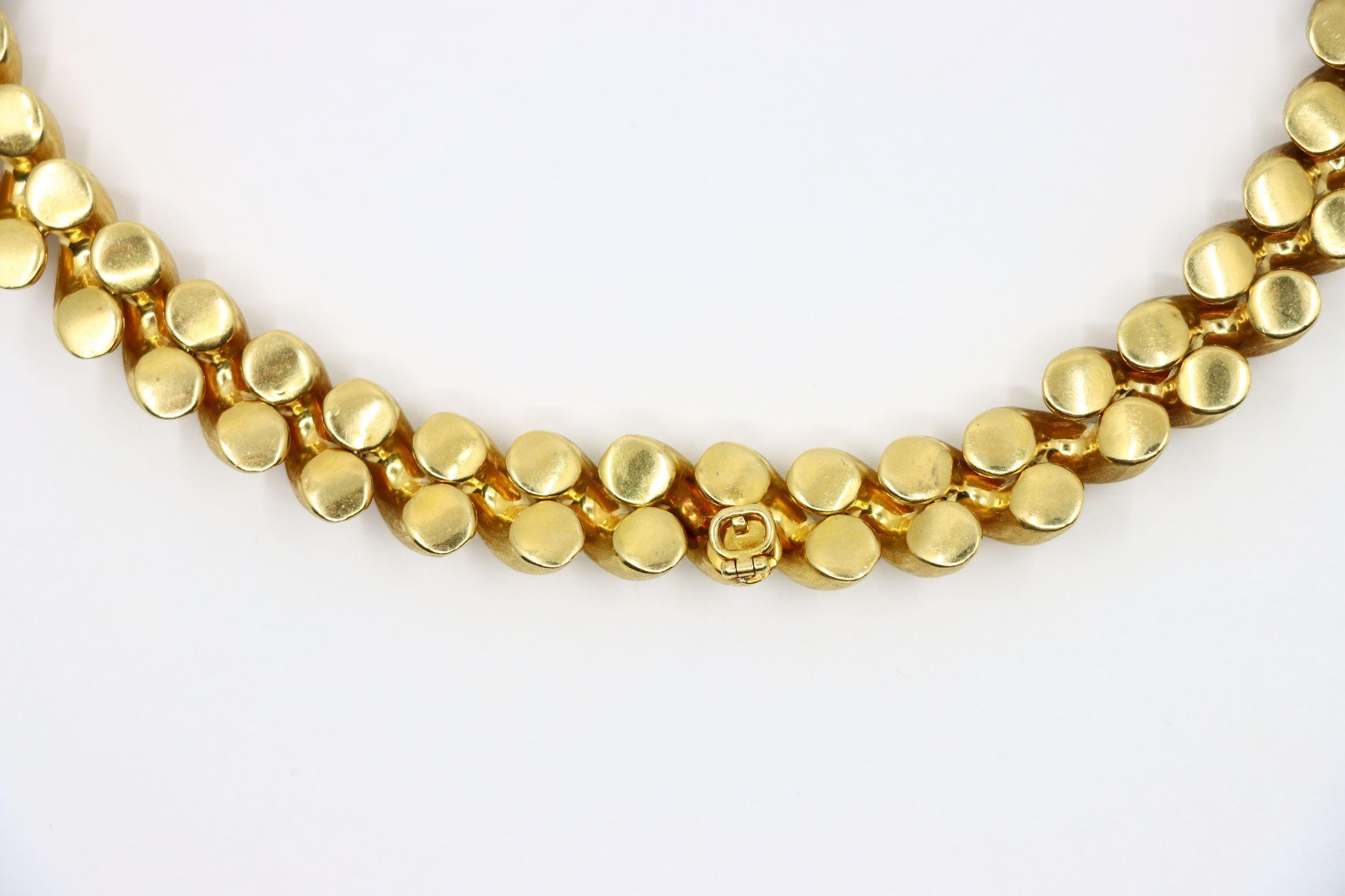 Vintage Tiffany & Co. Collana a catena San Marco in oro 18 carati in vendita 3