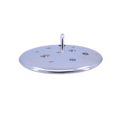 Vintage Tiffany & Co. 18k White Gold Diamond Disc Pendant