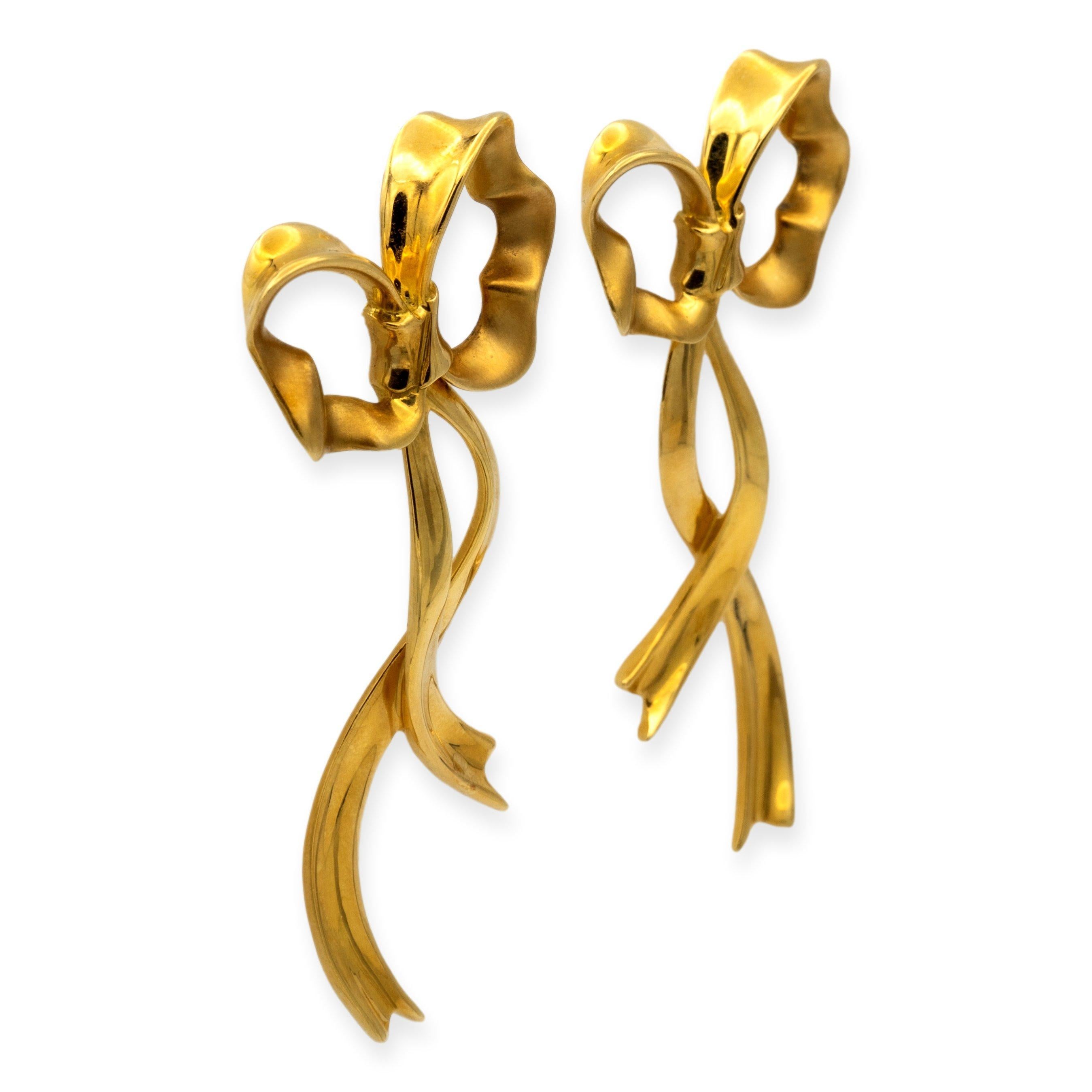 Bow Earrings – Origami Jewels